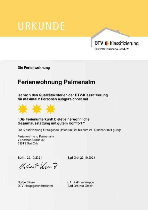 Ferienwohnung Palmenalm Bad Orb Ngoại thất bức ảnh